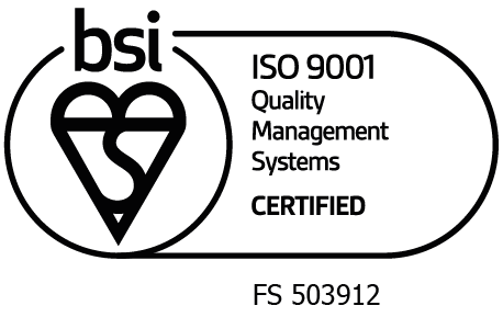 ISO 9001:2015 certificate no. FS 503912