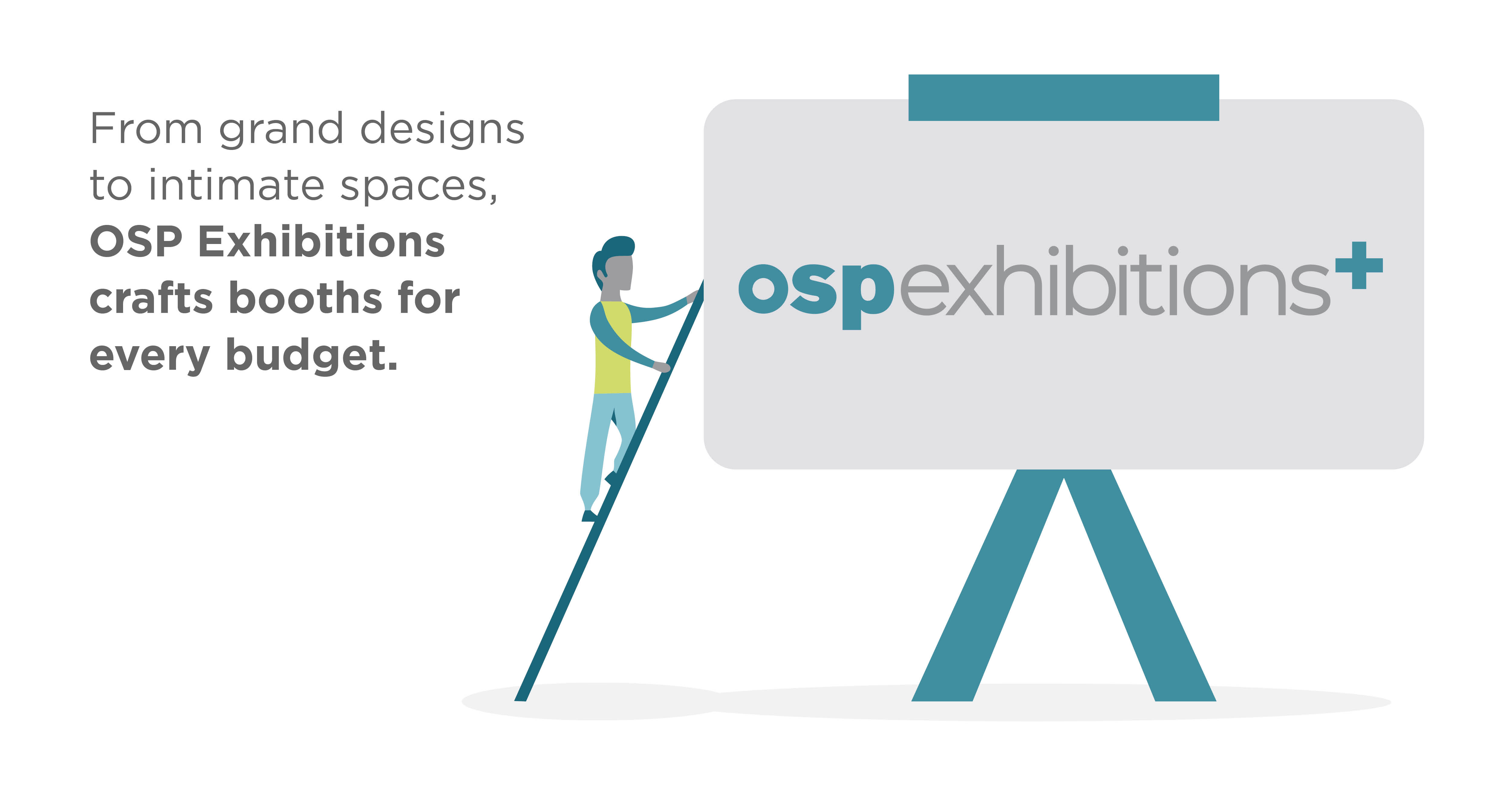 From grand designs to intimate spaces, OSP Exhibitions crafts booths for every budget.
