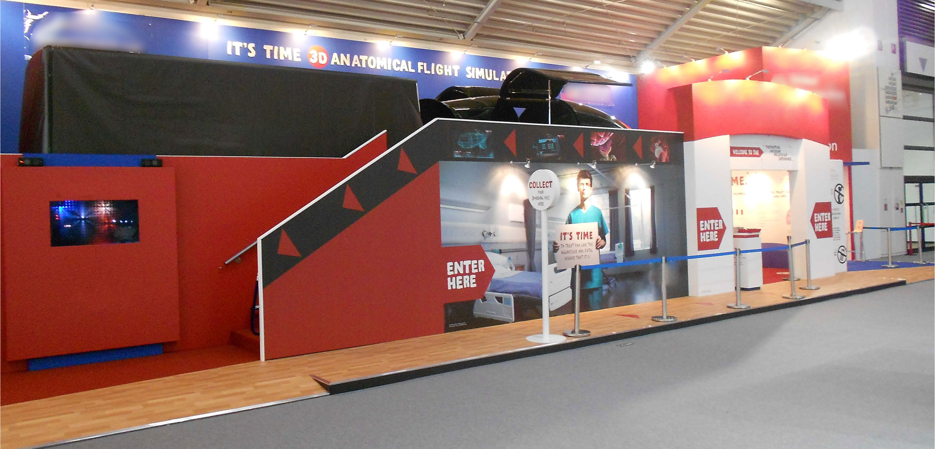 ‘It’s Time’ Motion Simulator Exhibition Booth